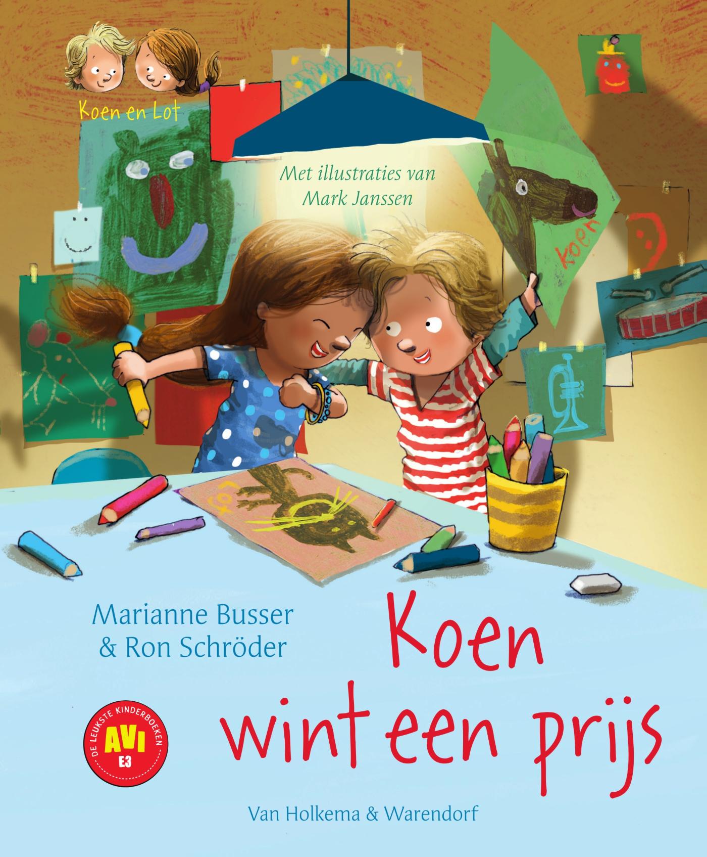 Omslag van Koen wint een prijs