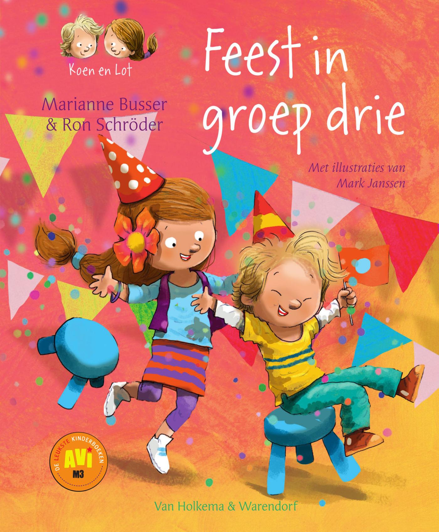 Omslag van Feest in groep drie