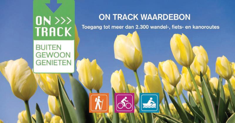 Omslag van On Track waardebon