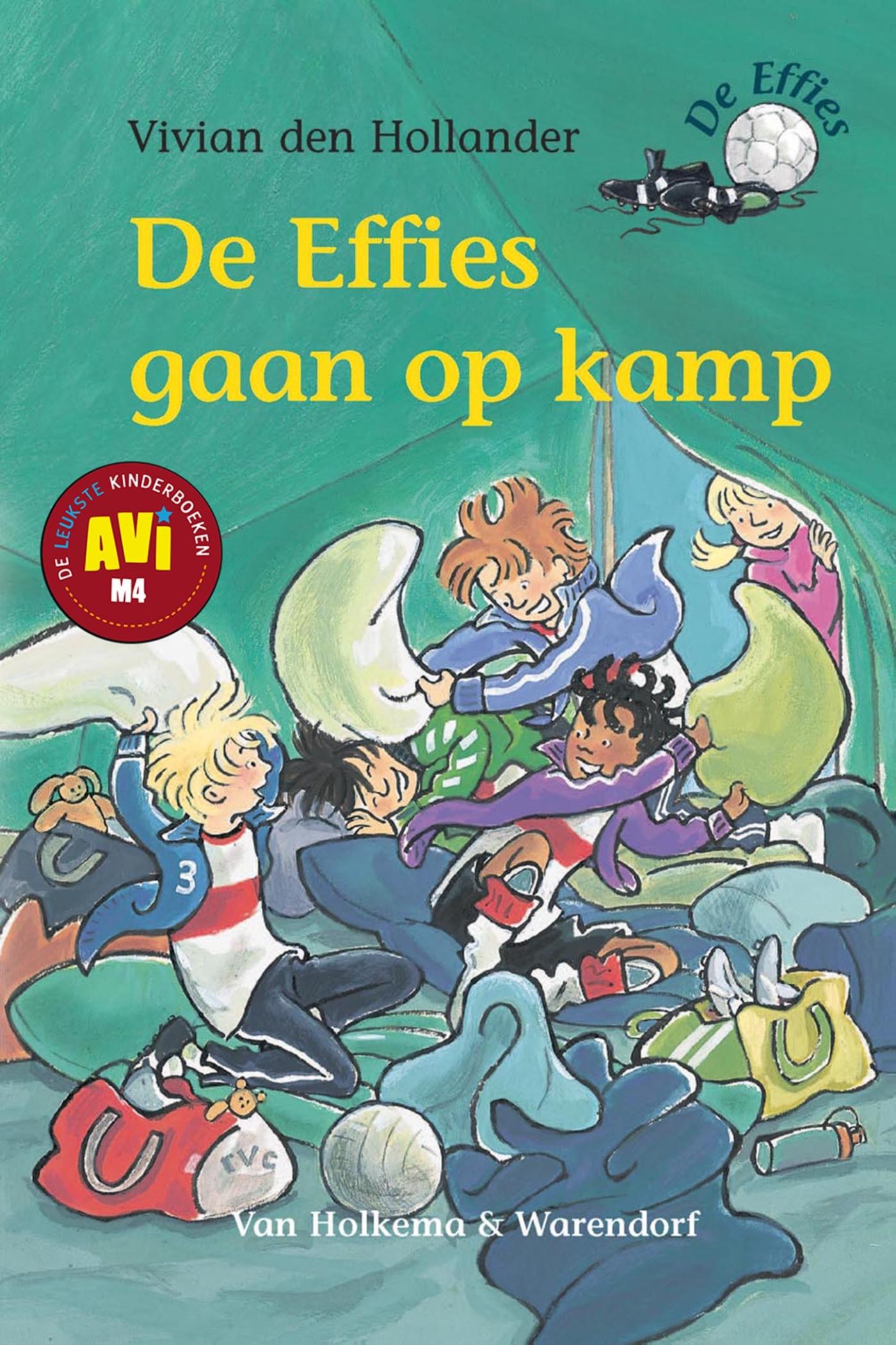 Omslag van De Effies gaan op kamp