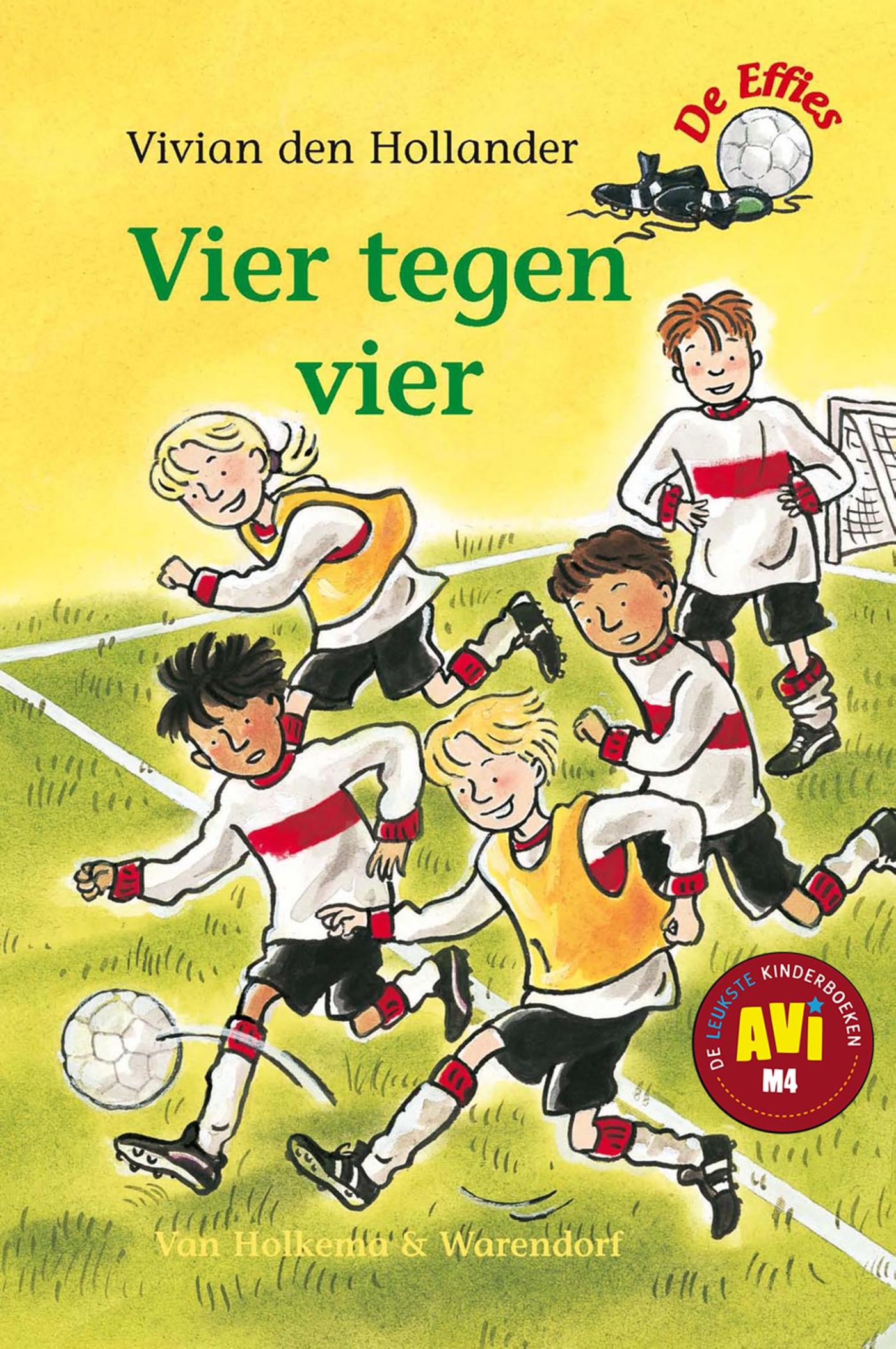 Omslag van Vier tegen vier