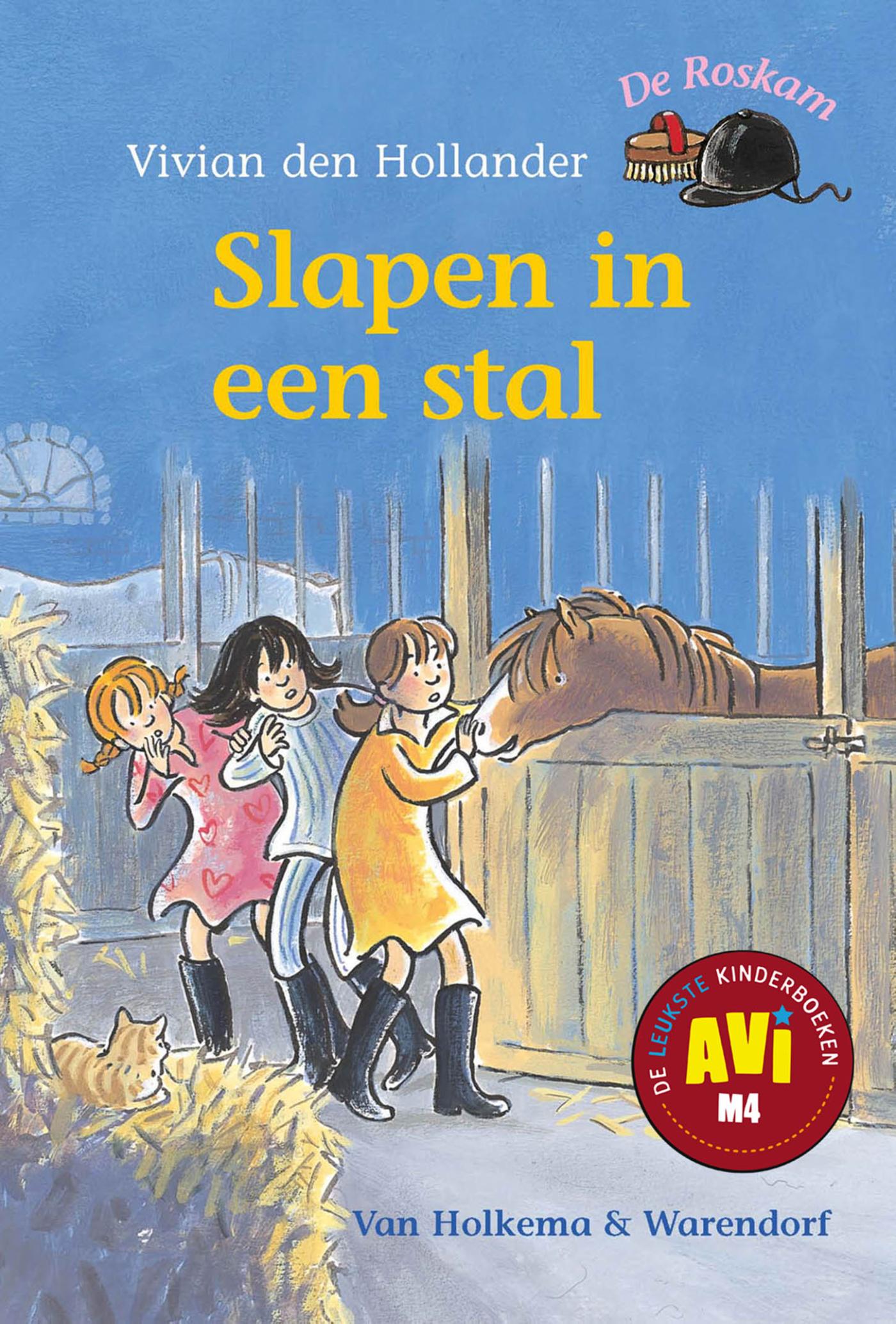 Omslag van Slapen in een stal