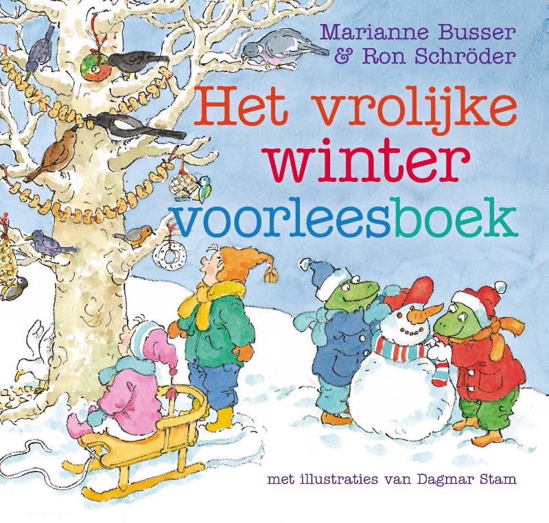 Omslag van Het vrolijke wintervoorleesboek