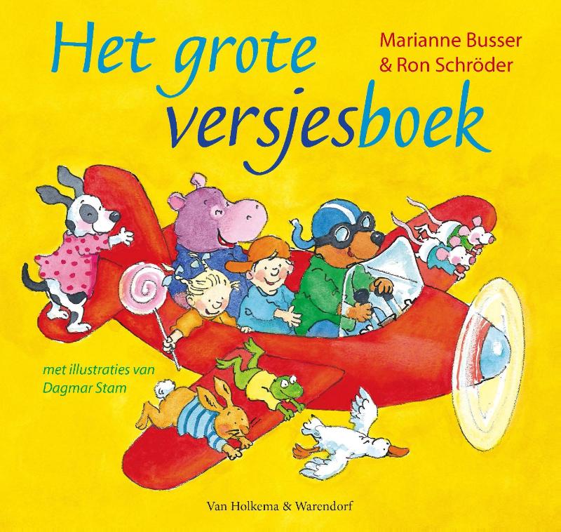 Omslag van Het grote versjesboek