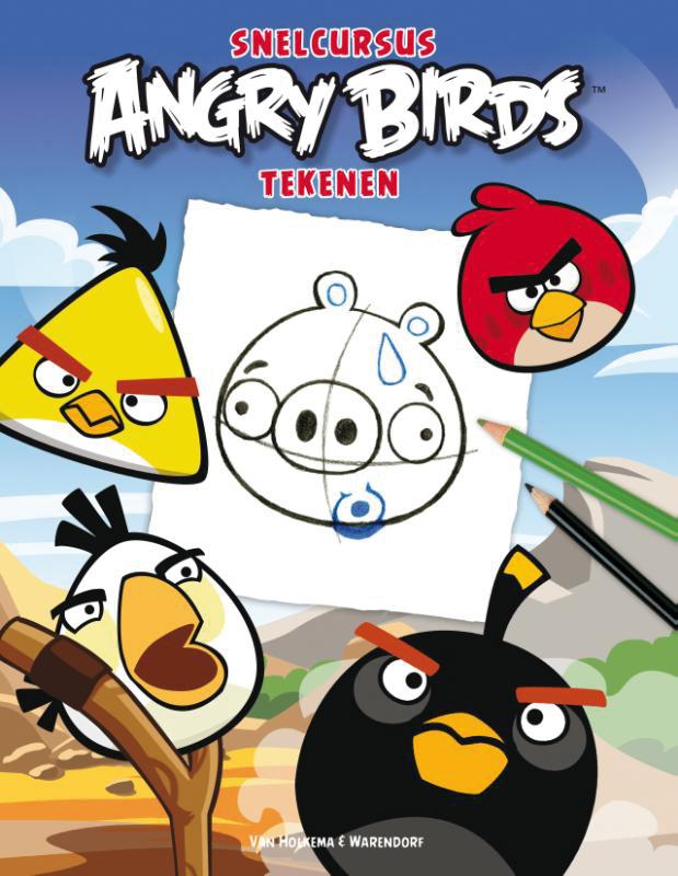 Omslag van Snelcursus Angry Birds tekenen