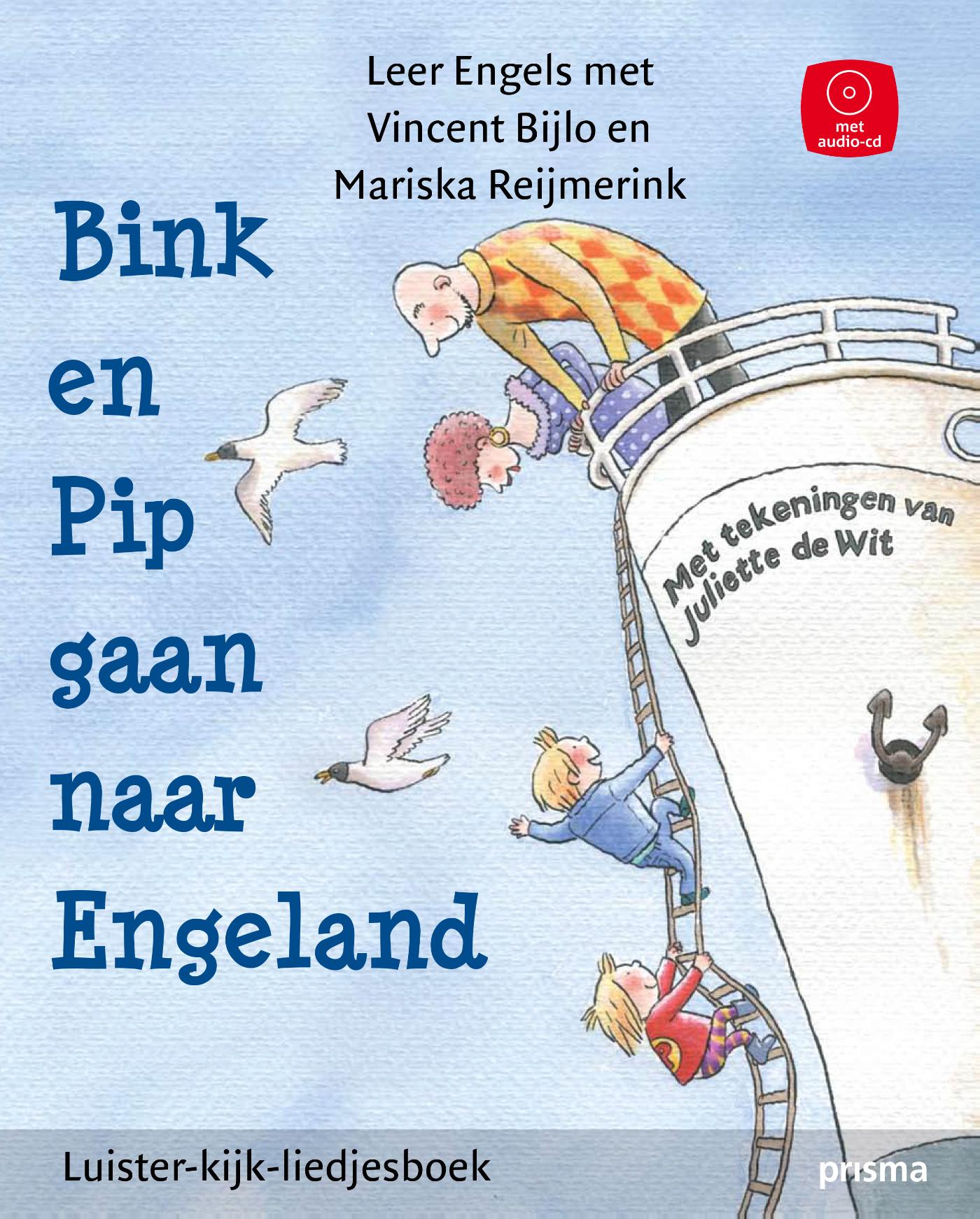 Omslag van Bink en Pip gaan naar Engeland