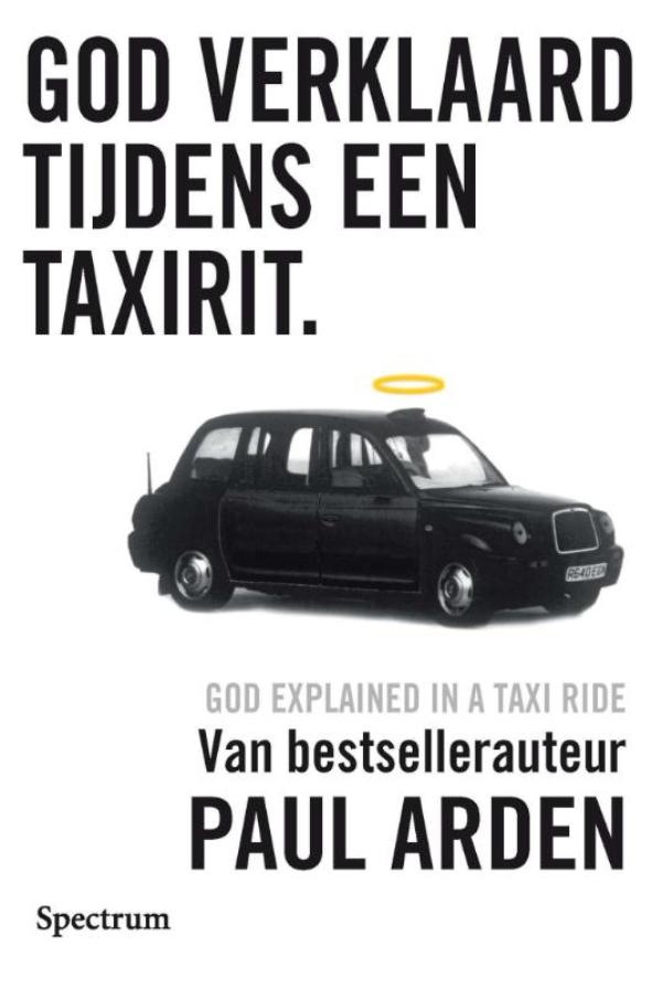 Omslag van God verklaard tijdens een taxirit