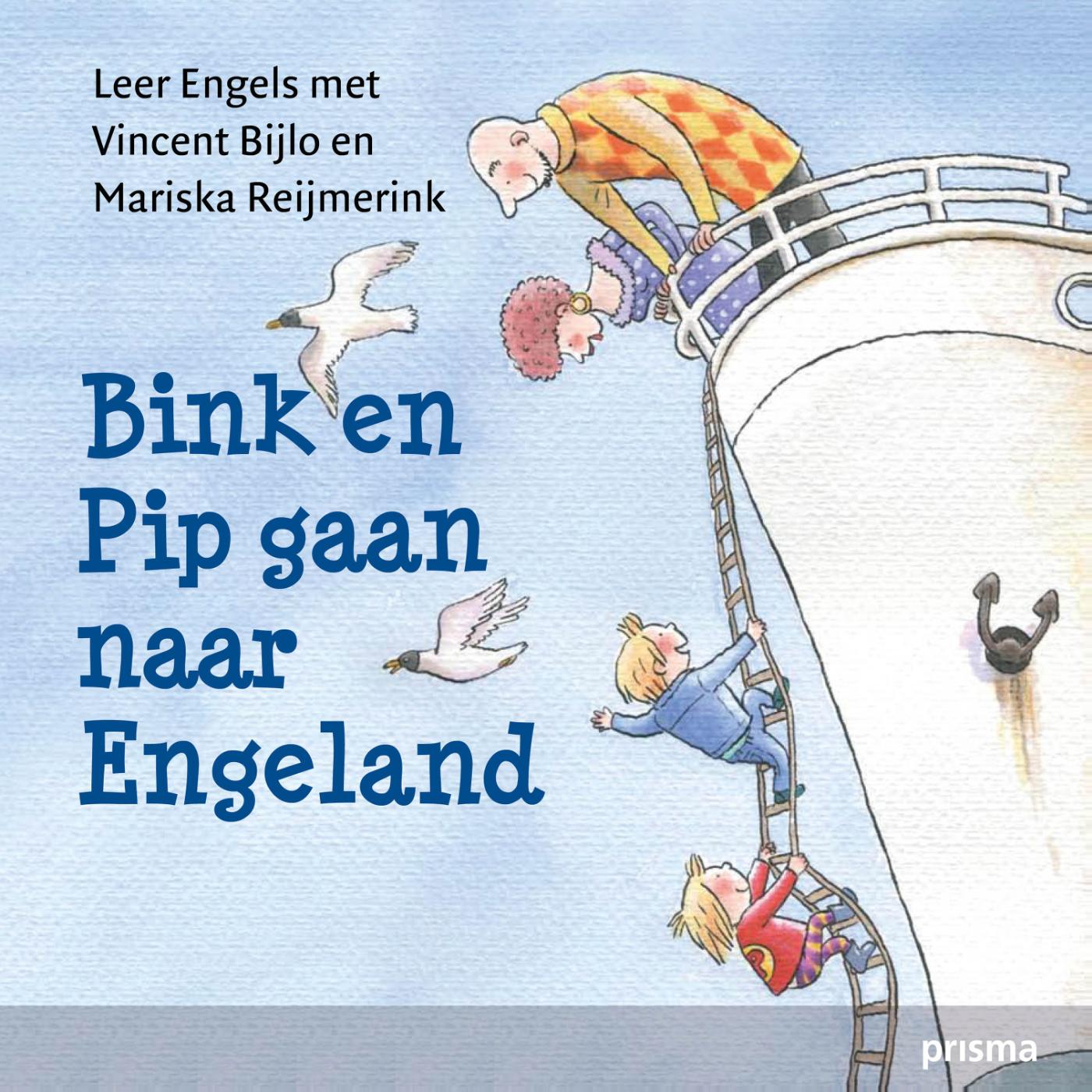 Omslag van Bink en Pip gaan naar Engeland