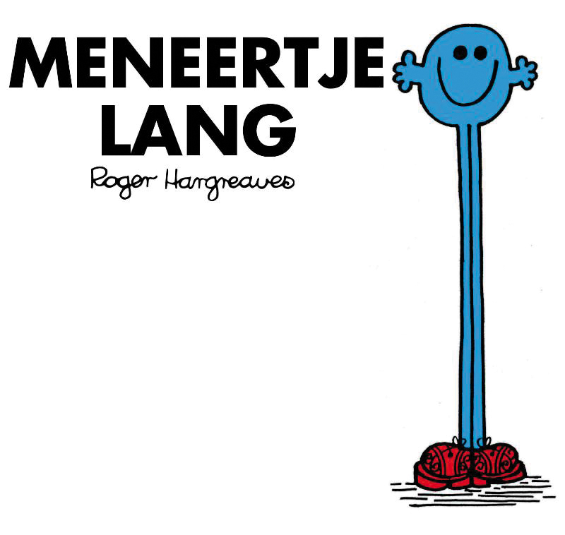 Omslag van Meneertje Lang set 4 ex.
