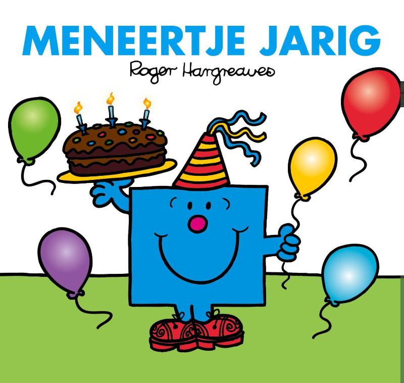 Omslag van Meneertje jarig