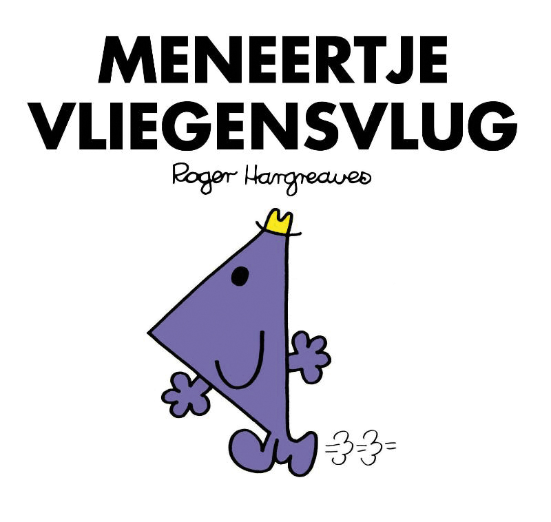 Omslag van Meneertje Vliegensvlug set 4 ex.