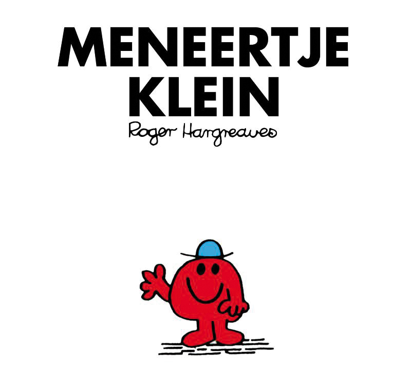 Omslag van Meneertje Klein set 4 ex.