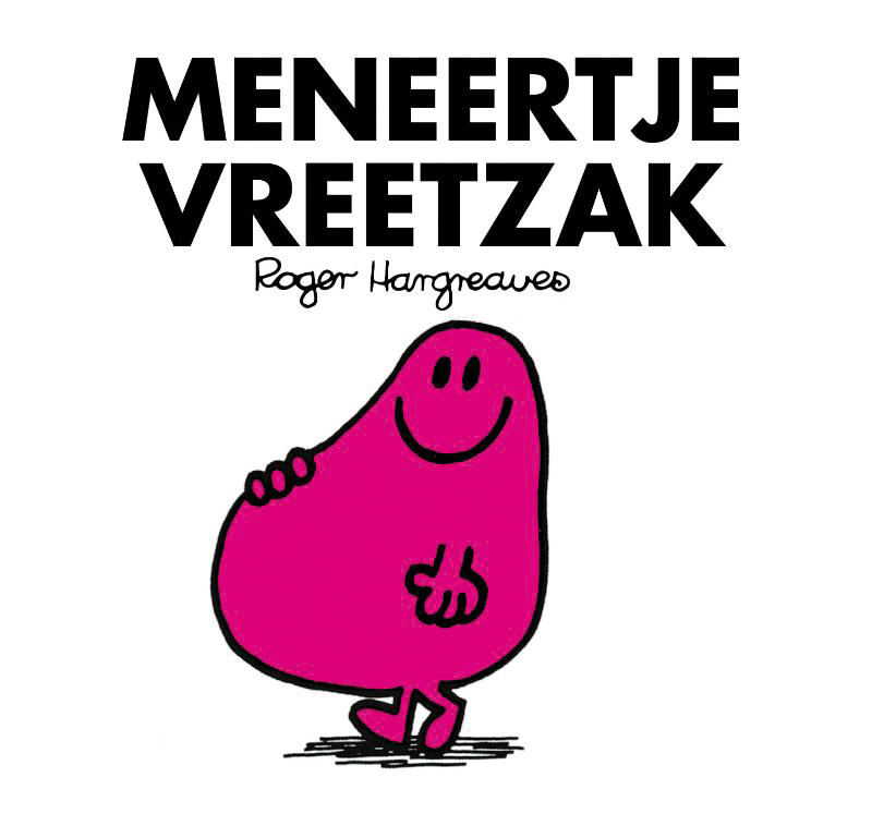 Omslag van Meneertje Vreetzak set 4 ex.