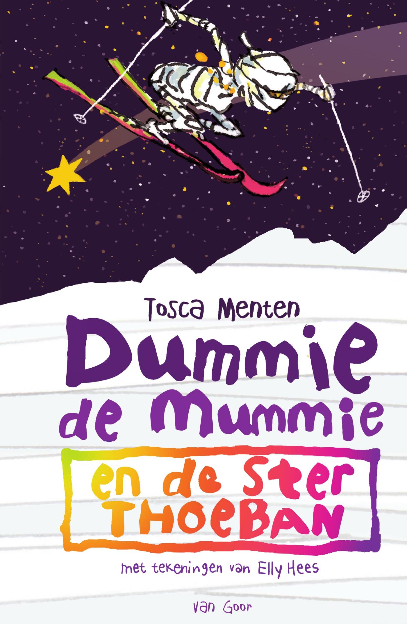 Omslag van Dummie de mummie en de ster Thoeban