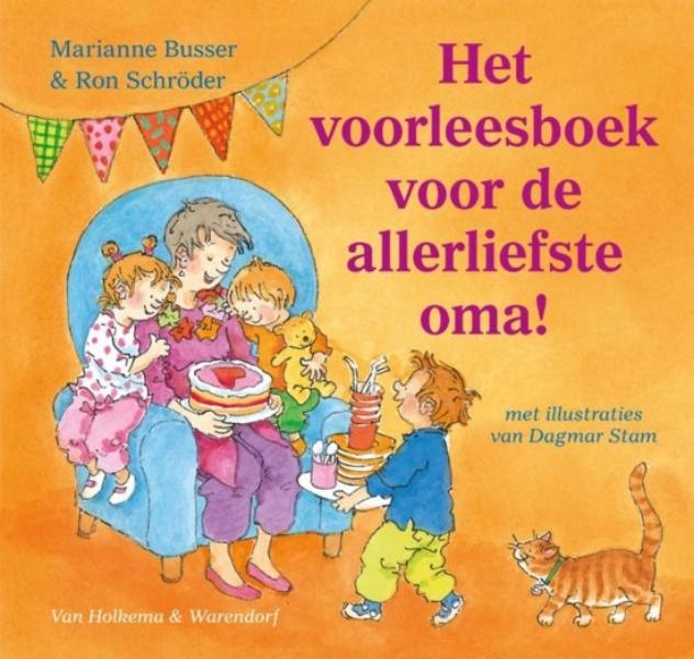 Omslag van Het voorleesboek voor de allerliefste oma!