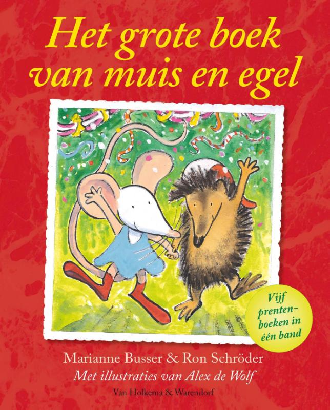 Omslag van Het grote boek van muis en egel