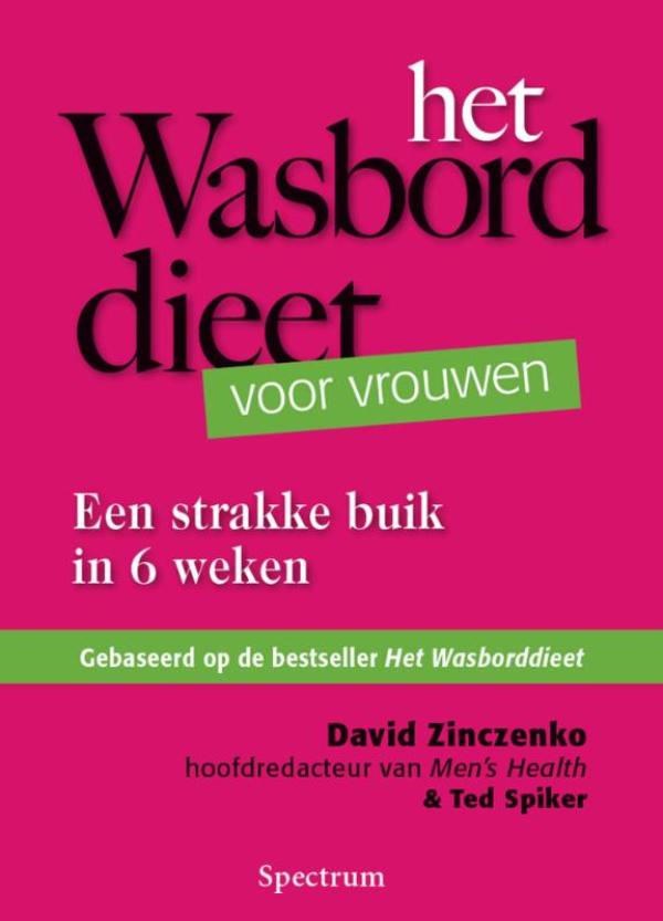 Omslag van Het wasbord dieet voor vrouwen