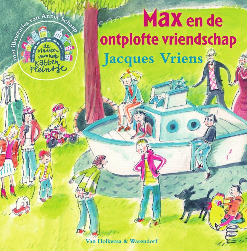 Omslag van Max en de ontplofte vriendschap