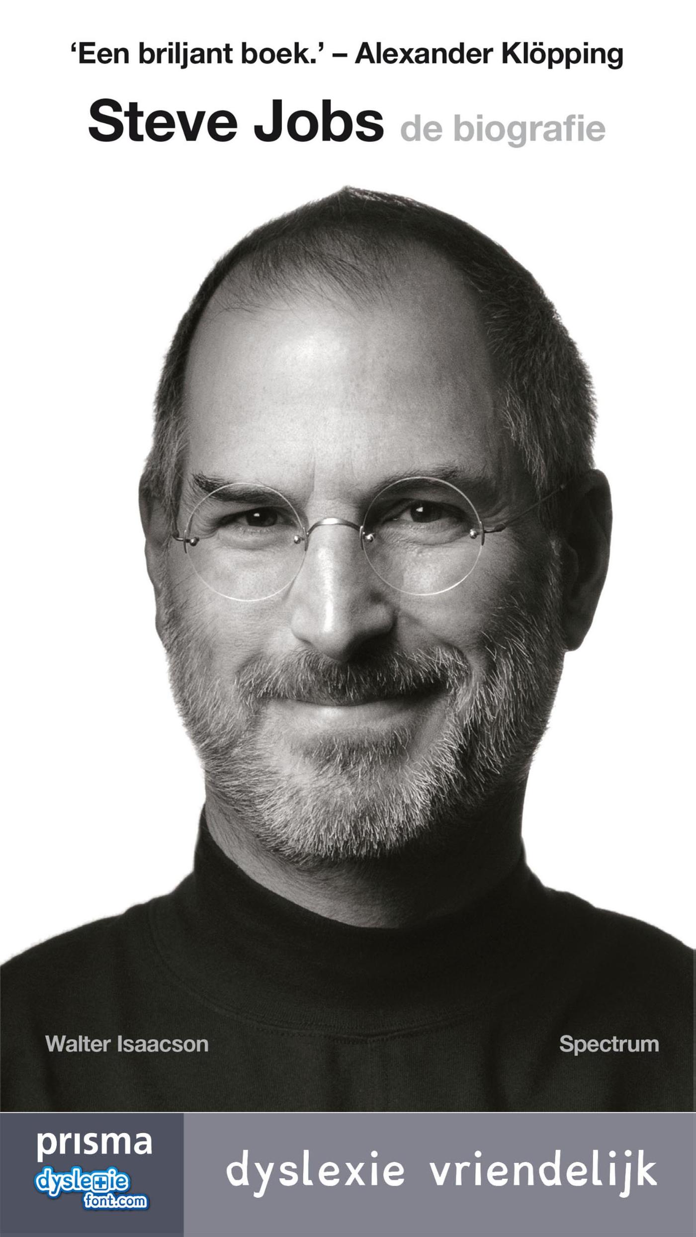 Omslag van Steve Jobs de biografie