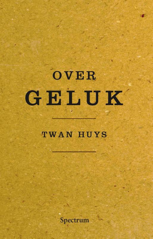 Omslag van Over geluk
