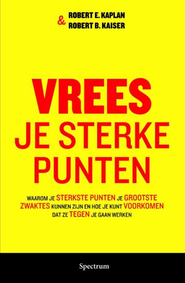 Omslag van Vrees je sterke punten