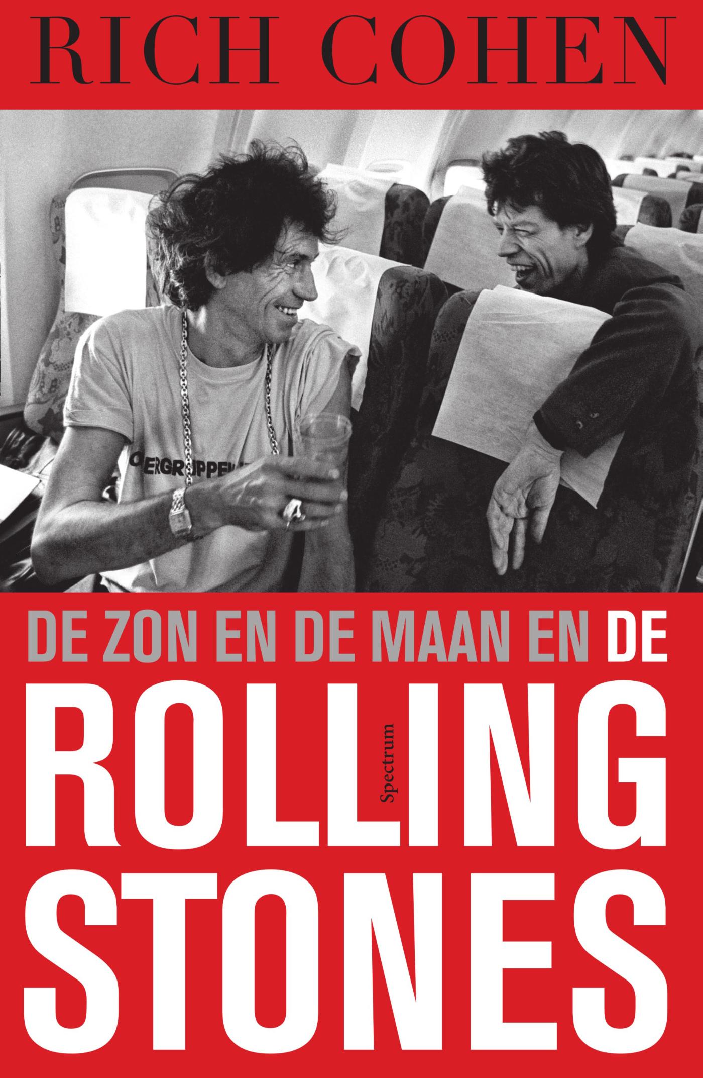 Omslag van De zon en de maan en de Rolling Stones