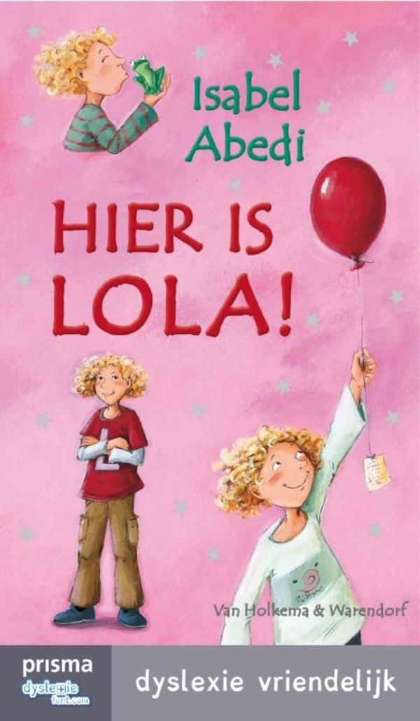 Omslag van Hier is Lola!
