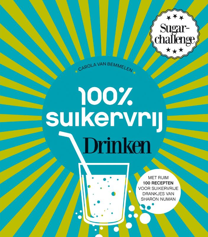 Omslag van 100% suikervrij drinken