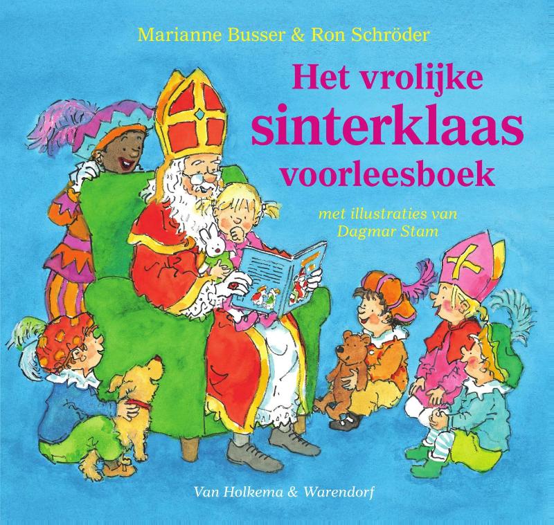 Omslag van Het vrolijke Sinterklaas voorleesboek
