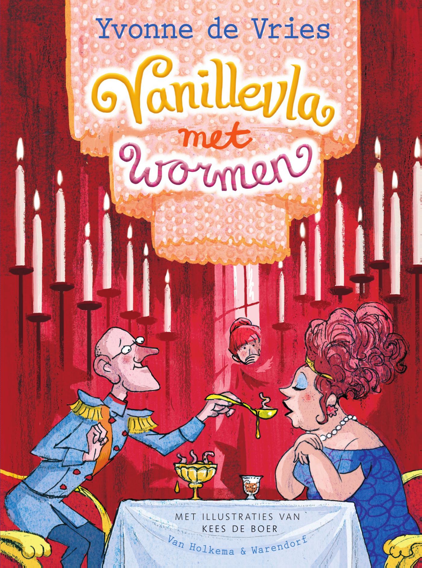 Omslag van Vanillevla met wormen