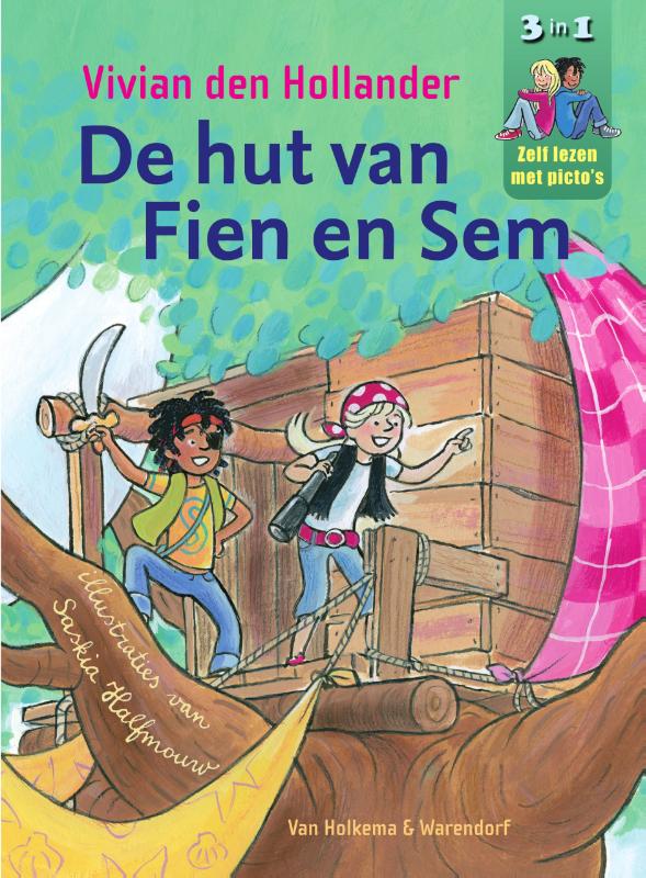 Omslag van De hut van Fien en Sem