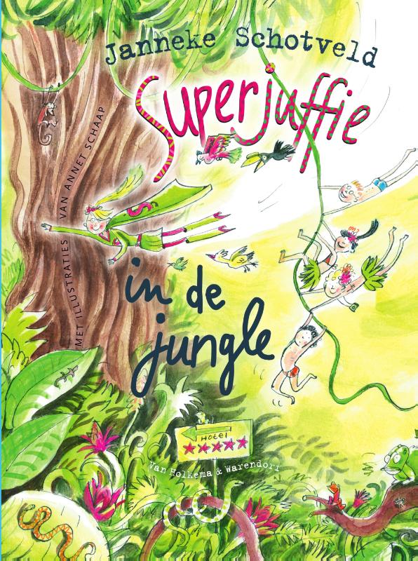Omslag van Superjuffie in de jungle