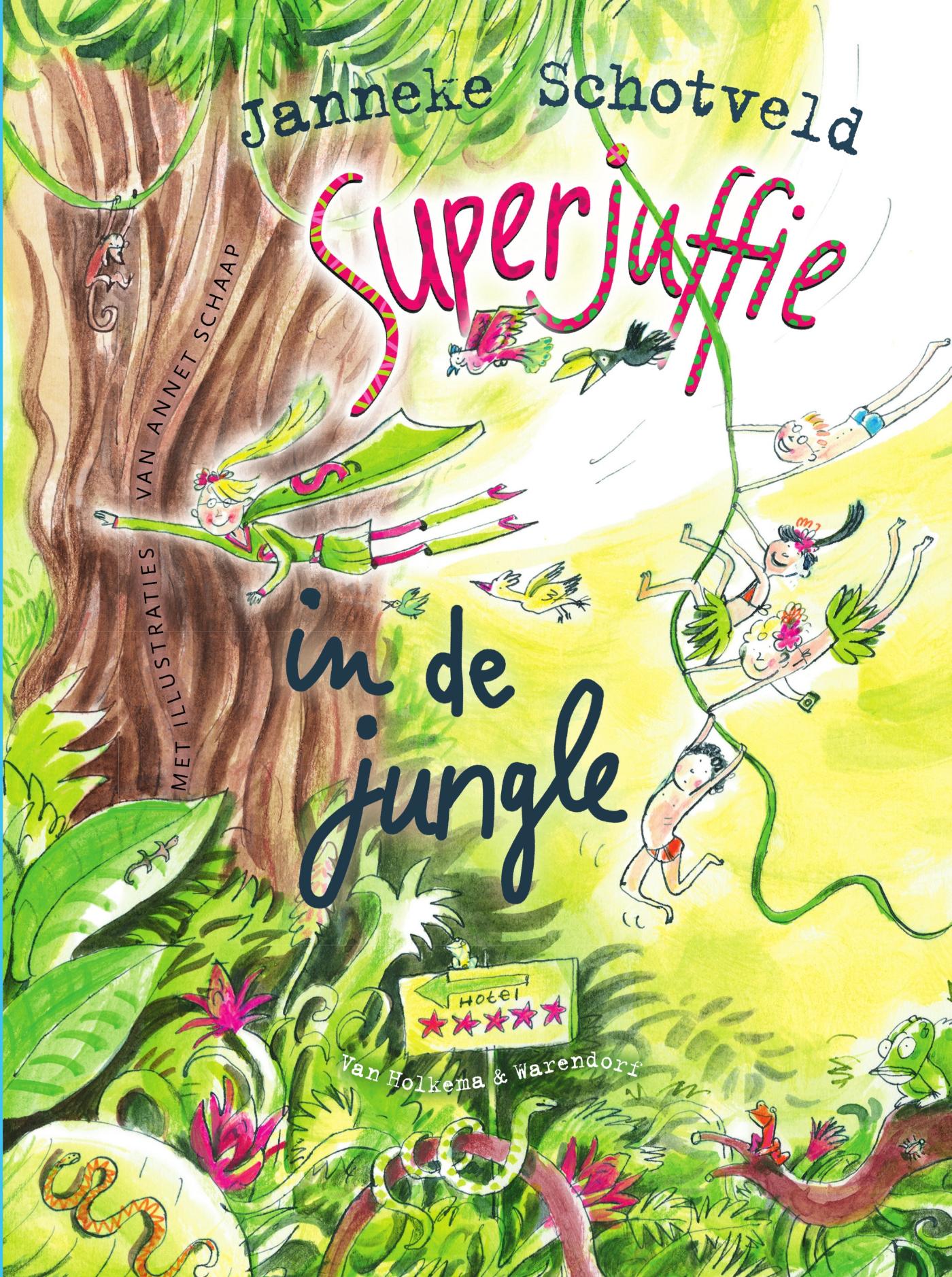 Omslag van Superjuffie in de jungle