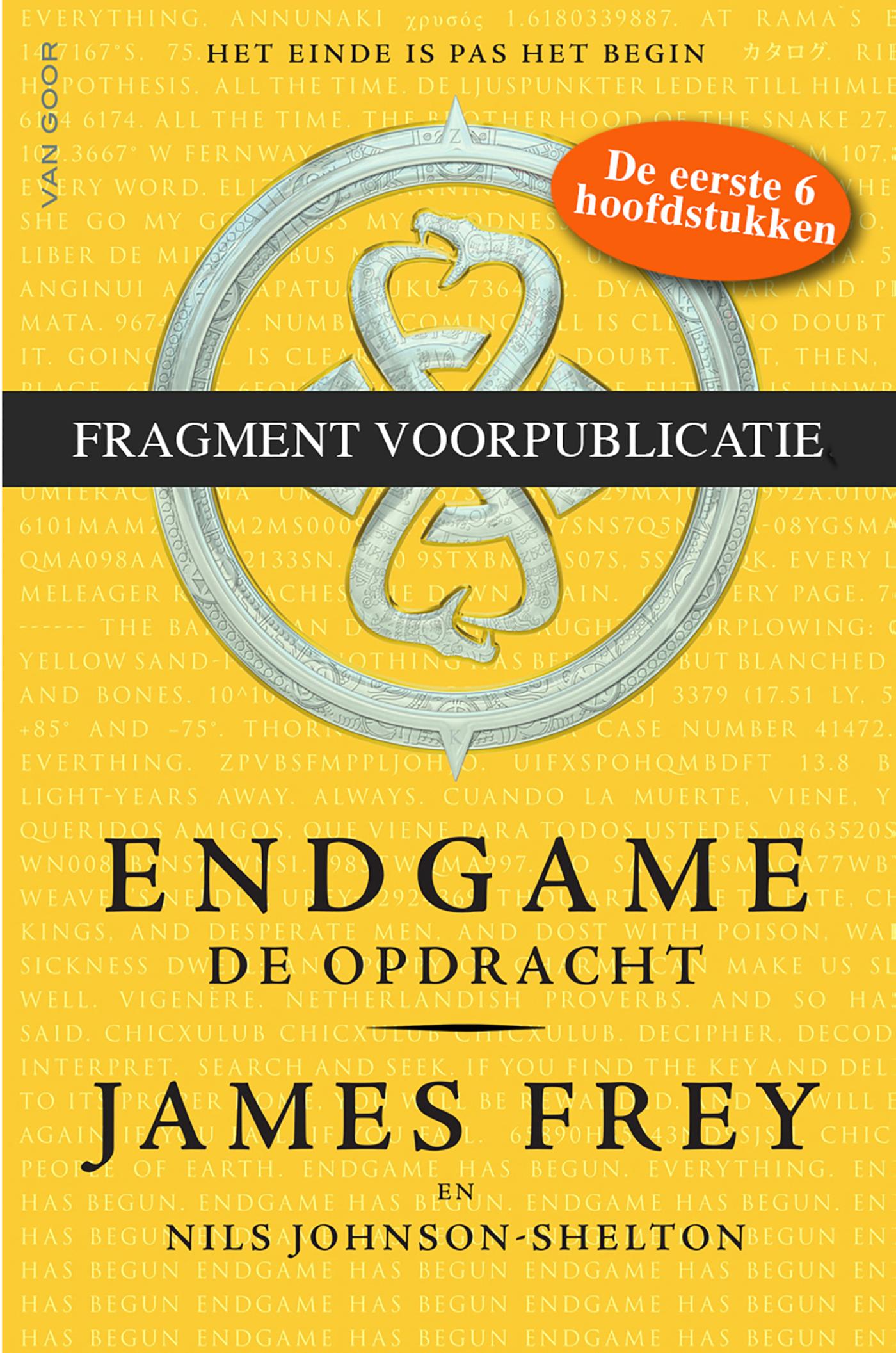 Omslag van Endgame : De opdracht