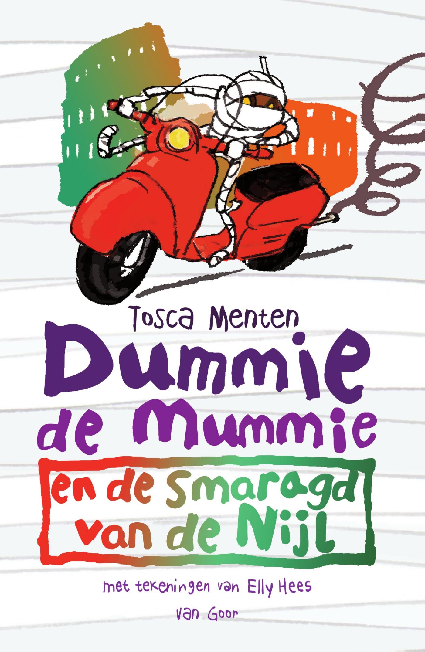 Omslag van Dummie de mummie en de smaragd van de Nijl