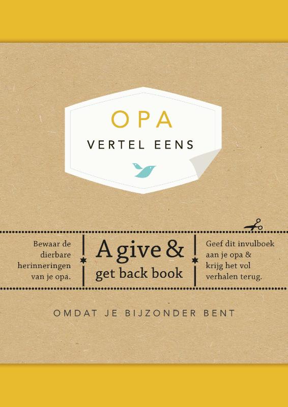 Omslag van Opa, vertel eens