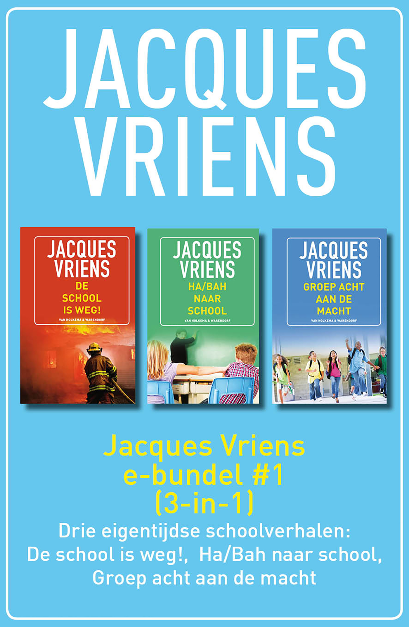 Omslag van Jacques Vriens e-bundel #1