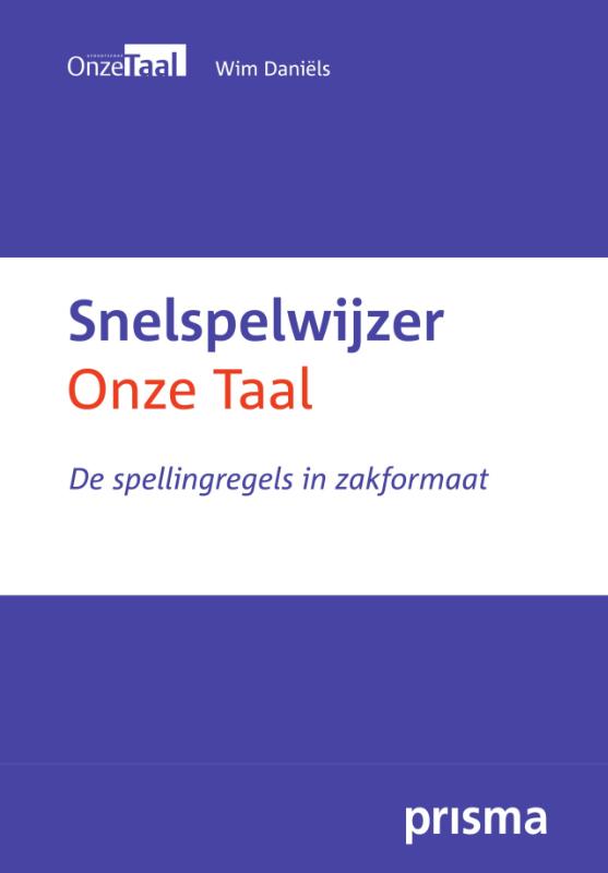 Omslag van Snelspelwijzer Onze Taal