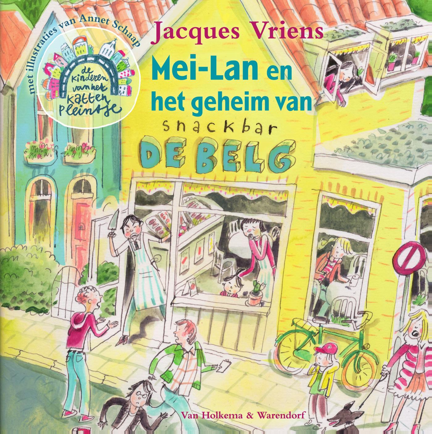 Omslag van Mei-Lan en het geheim van snackbar De Belg