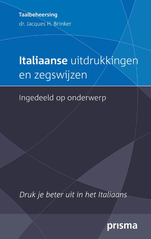 Omslag van Italiaanse uitdrukkingen en zegswijzen