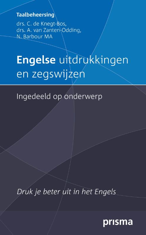 Omslag van Engelse uitdrukkingen en zegswijzen ingedeeld op onderwerp