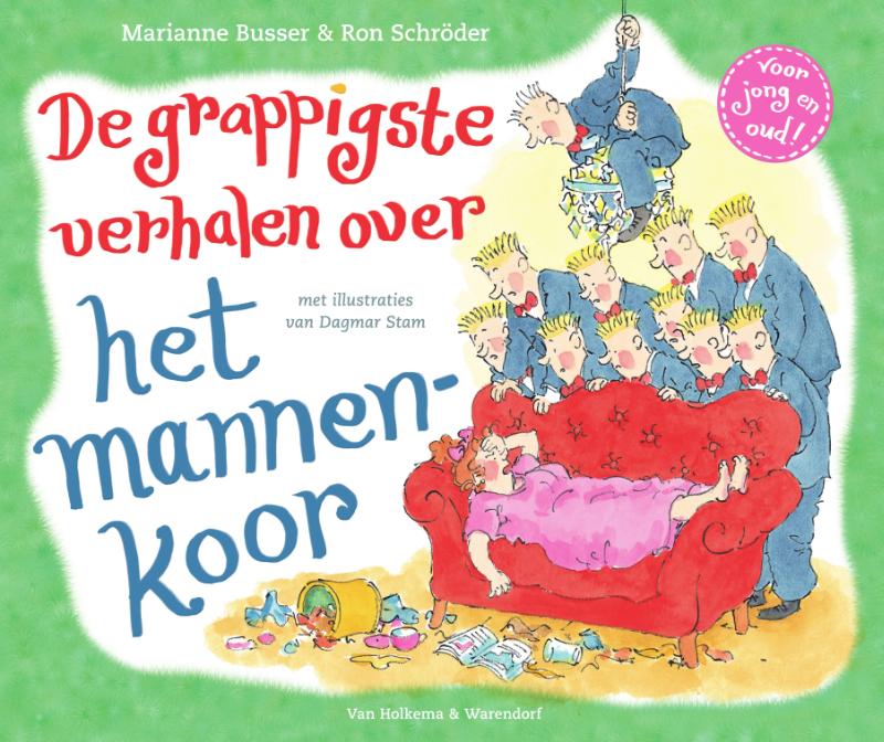 Omslag van De grappigste verhalen over het mannenkoor