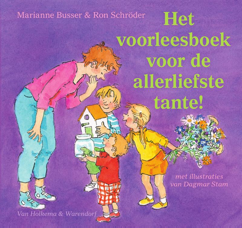 Omslag van Het voorleesboek voor de allerliefste tante!