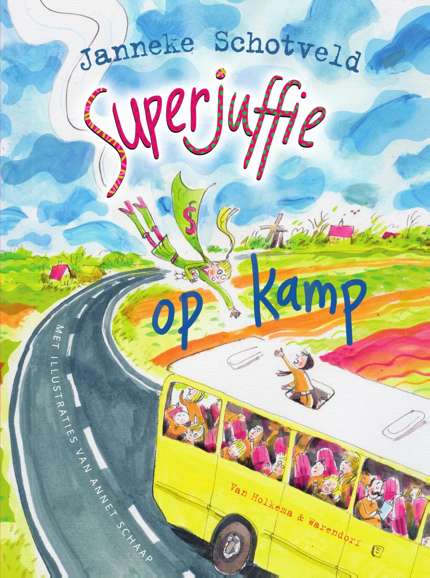 Omslag van Superjuffie op kamp