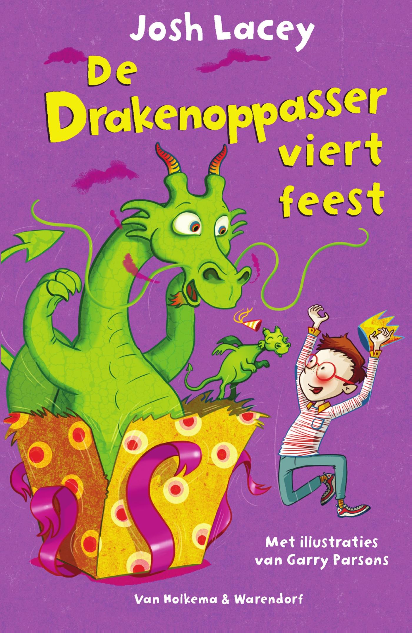 Omslag van De drakenoppasser viert feest