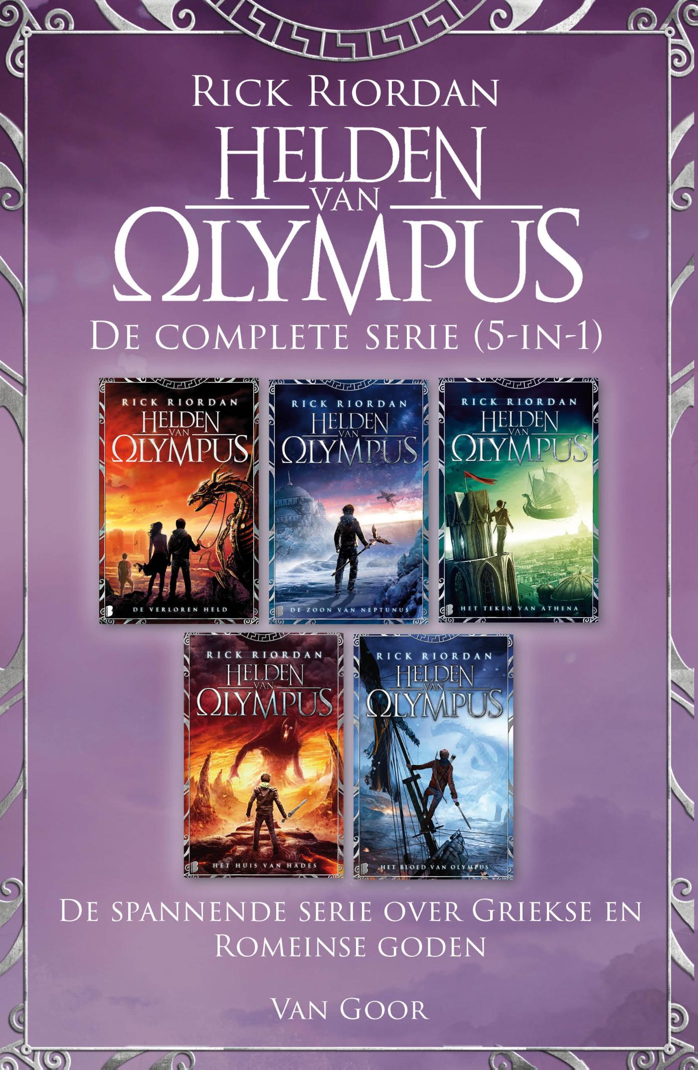 Omslag van De helden van Olympus - De complete serie (5-in-1)