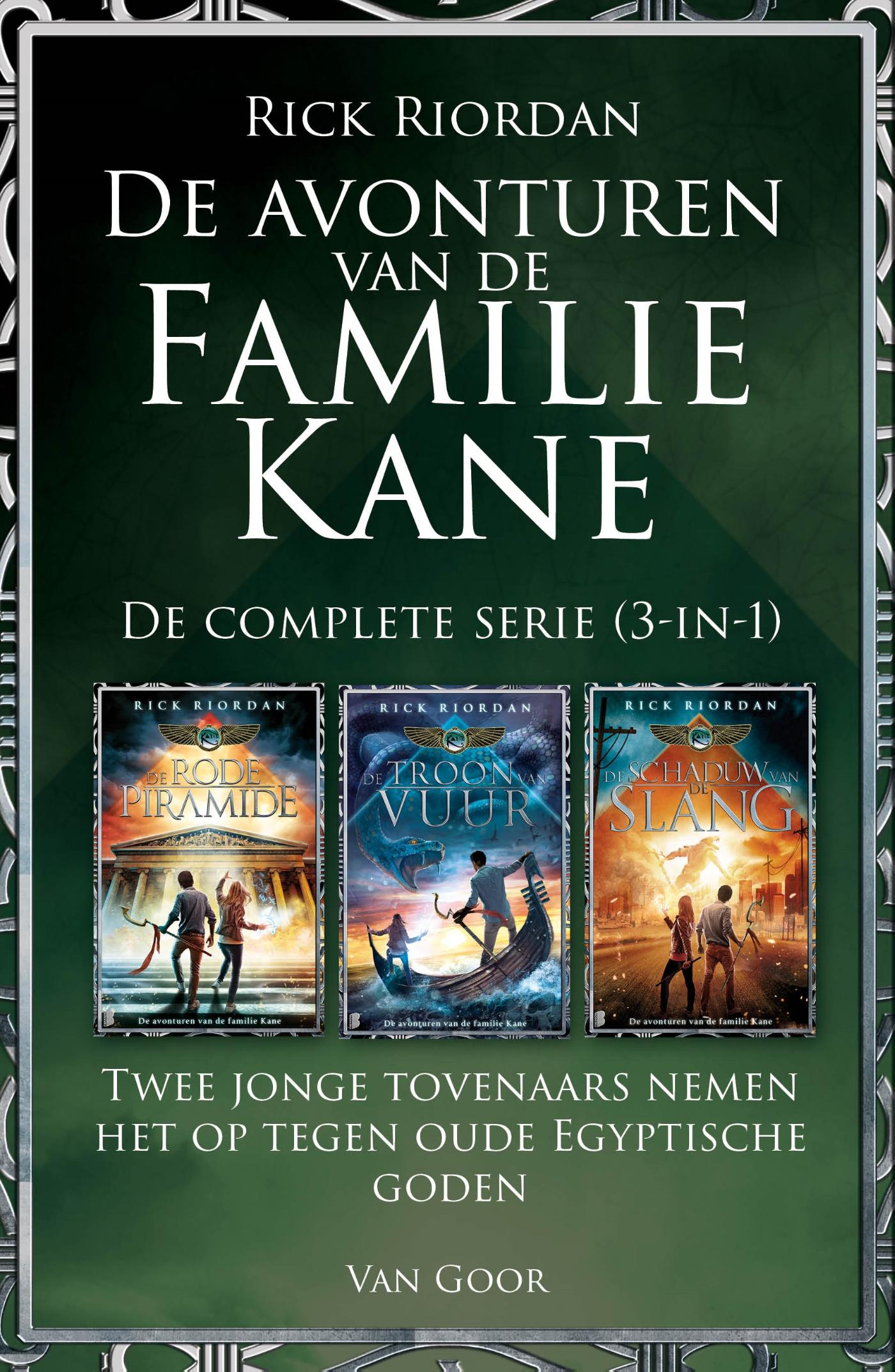 Omslag van De avonturen van de familie Kane – De complete serie (3-in-1)
