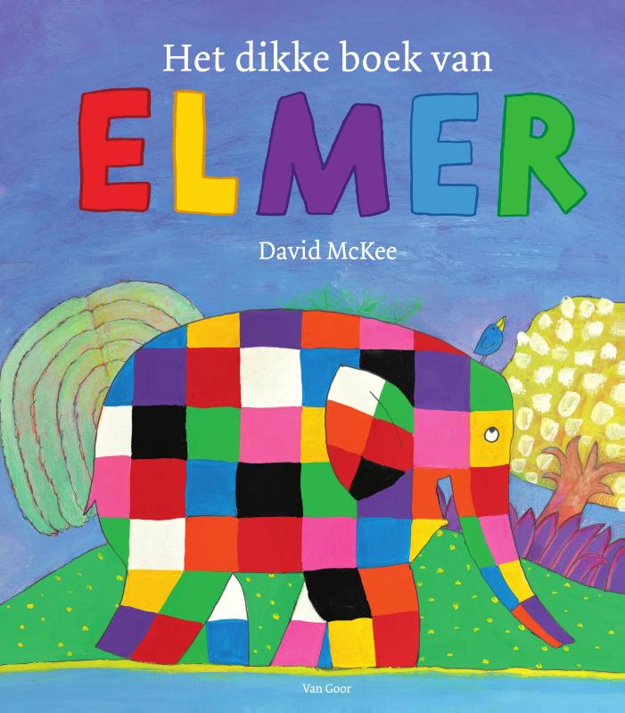 Omslag van Het dikke boek van Elmer