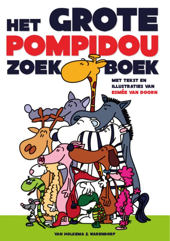 Omslag van Het grote Pompidou zoekboek