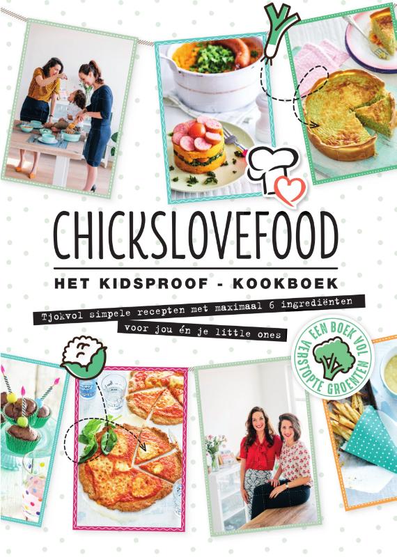 Omslag van Chickslovefood Het kidsproof-kookboek